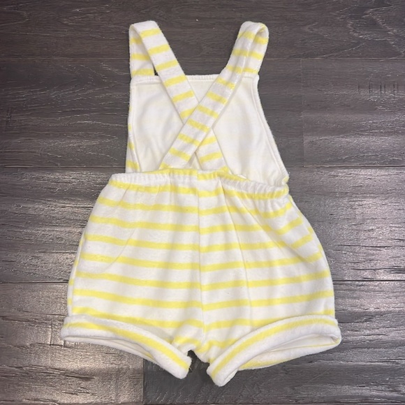 Joe Fresh - Baby Girl Terry Cloth Romper - 6-9 Months - Picture 3 of 4